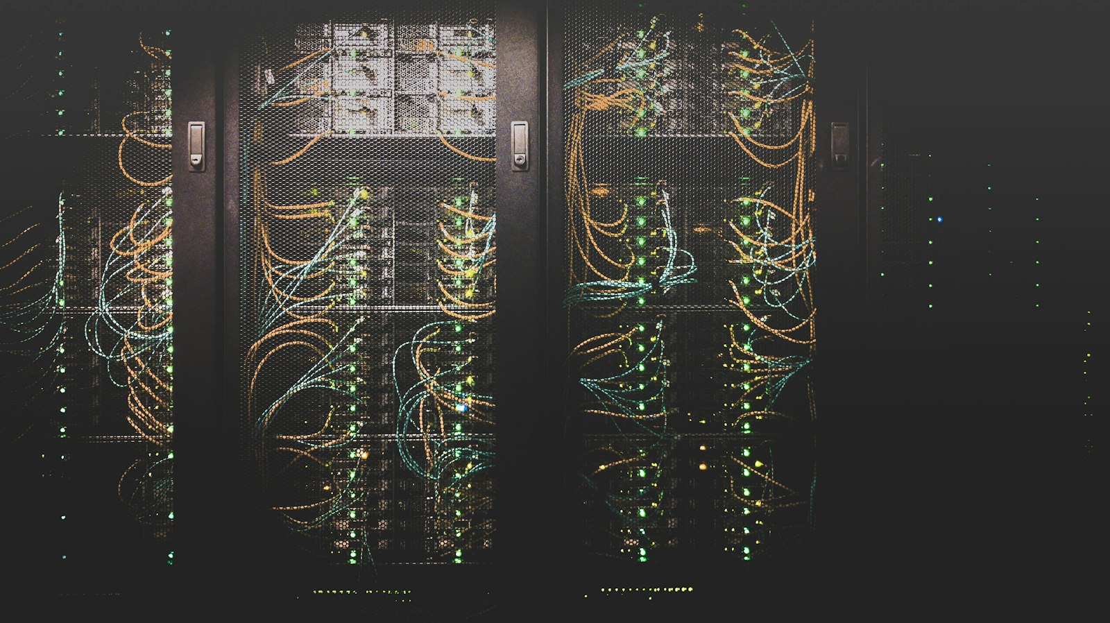 Network cables in a data centre